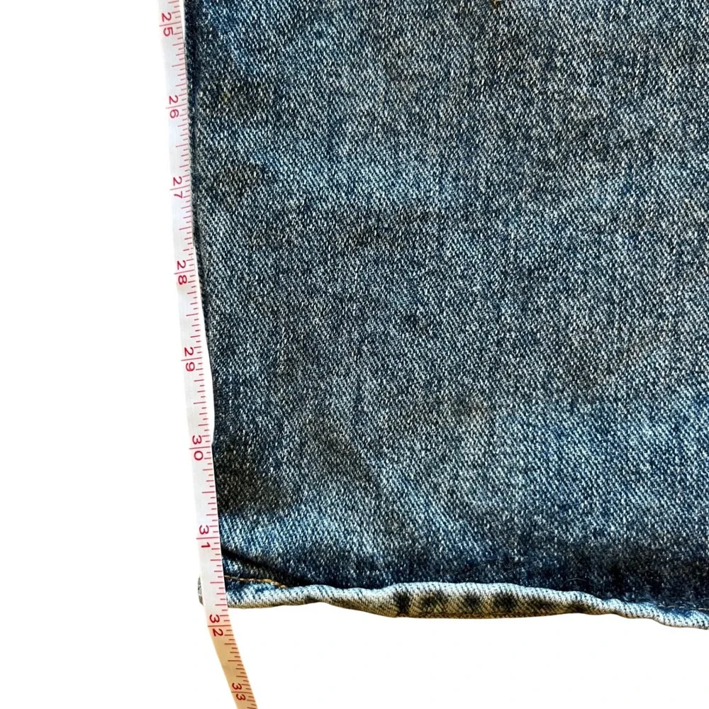 Vintage Levis 505 Regular Fit Jeans Mens‎ 42x32 Medium Wash Blue Denim 90s USA